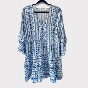 Tribal Jeans Tribal Print 3/4 Dress